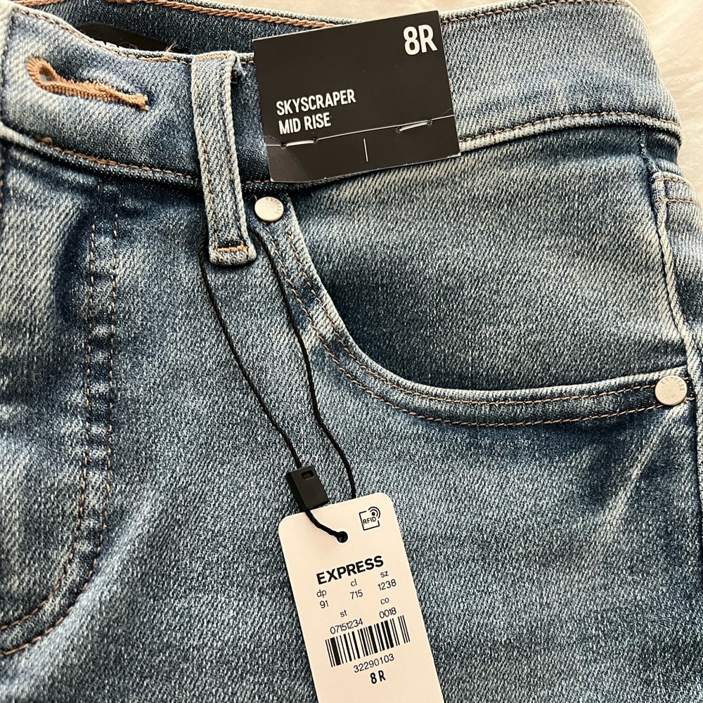 Express skyscraper jeans Size 8